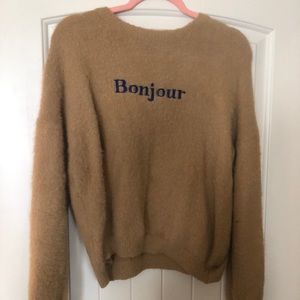 Bonjour sweatshirt
